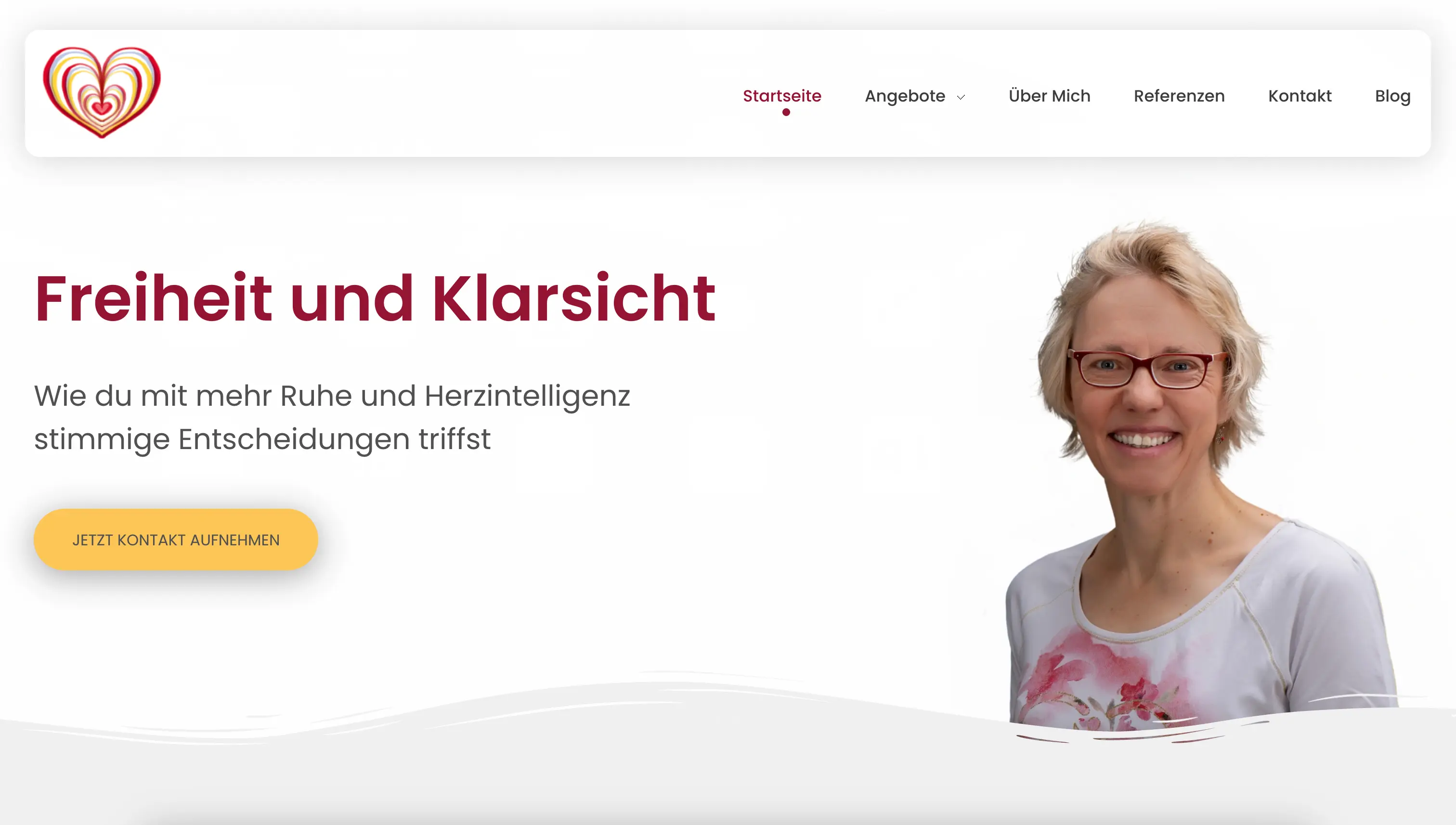 Klarsicht - Coaching und Beratung Website