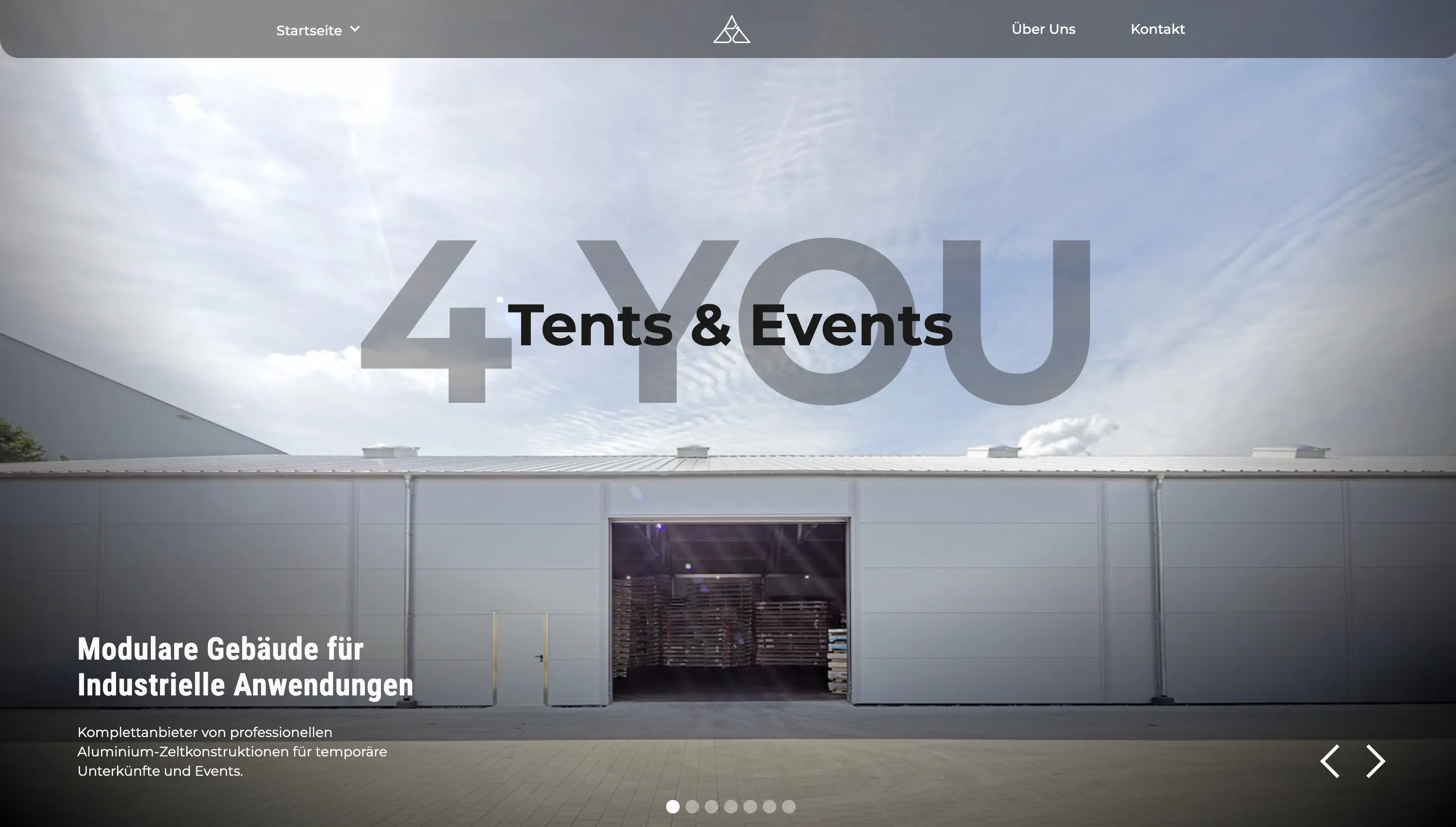 4YOU Tents & Events - Zelt und Event Website